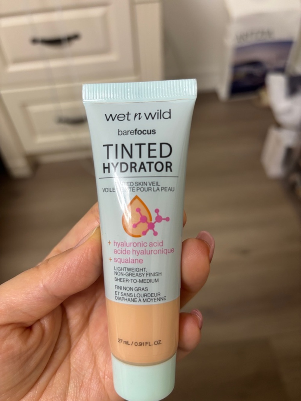 FREE with any purchase: Wet n wild BareFocus Tinted Hydrator in light